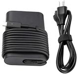 65W USB Type C AC Charger for Dell LA65NM170, 2YKOF, 02YKOF, Dell XPS 12 9250, Dell Latitude 12 7275, Dell Latitude 3380 3390 7368 7370 7389 7390 2-in-1 E7370 Laptop Power Supply Adapter Cord