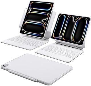 ESR Rebound Magnetic Keyboard Case 360, Compatible with iPad Pro 12.9 (7th Gen), US Layout, White