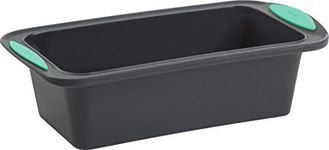 Trudeau Silicone Loaf Pan Gray/Mint-8.5"X4.5" ( Pack of 1 )