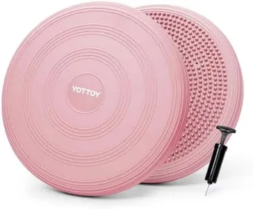 YOTTOY Wobble Cushion - Engage Core Stability with our Extra Thick Premium Balance Disc for Adult Balance and Sensory Wiggle Seat for Kids