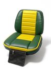Maya Premium Yellow Universal Tractor Seat Cover Heavy-Duty Waterproof & Dustproof Cushion Protector | Fits All Models | Anti-Slip Design, PU Leather | Farm, Garden & Lawn T R A C T O R Seat Cover