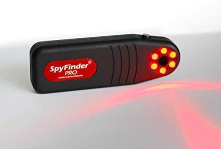 SPYFINDER PRO Hidden Spy Camera Finder Portable Pocket Sized Camera Detector Find Any Hidden Camera (Renewed)