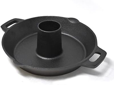 Joeji's Kitchen Rôtissoire à poulet en fonte 28cm - Support de rôtissoire pour barbecue et four pour rotir de poulet avec bière - volaille brochettes et plus encore - Chicken Roaster