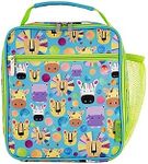 Maxwell & Williams Kasey Rainbow Critters Insulated Children's Lunch Bag Blue