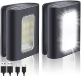 innofox Running Light, 2Pack Reflective Running Gear for Runners, USB Rechargeable LED Light, Clip on Running Lights with Runners and Joggers for Camping, Hiking, Running, Outdoor Adventure