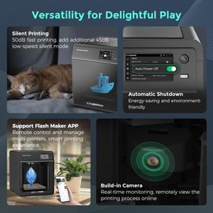 FLASHFORGE AD5M Pro 3D Printer – High Precision, Large Build Volume