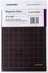 CraftFIRST 9 x 12.5" Magnetic Shim with Card Size Grids Die Cutting Machine Accessary