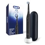 Oral-B iO2 Electric Toothbrush, for an Easy Switch to Electric, Night Black, Rechargeable Electric Toothbrushes, iO Series 2 Limited with 1 Power Toothbrush, 1 Brush Head, and 1 Travel Case