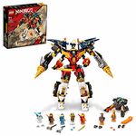 LEGO NINJAGO Ninja Ultra Combo Mech 71765 Building Kit (1,104 Pcs),Multicolor