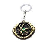 Arkanum Rotating Spinning Doctor Strange Infinity Stone Keychain Multicolour