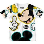 BONKIDS Official Mickey Printed Boys T-Shirt ||Boys Cotton Tshirt Printed (2-3 Years, White)