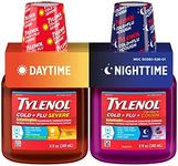 Tylenol Cold + Flu Severe Daytime & Nighttime Liquid Cough Medicine, 2 ct. of 8 fl. oz