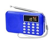 LETING Radios Portable AM FM with M