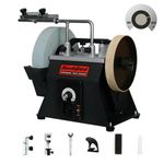 BUCKTOOL 250mm Variable Speed Sharpener 90-160RPM Two-Direction Water Cooled 220 Grit Wet and Dry Sharpening System, SCM8103