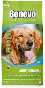 Benevo Comida Seca para Perros Complete Vegan (2kg) - Hipoalergénica, Sin Trigo y No Transgénica, Para Perros de Razas Grandes y Pequeñas, Con Ácidos Grasos Esenciales, Taurina y L-carnitina