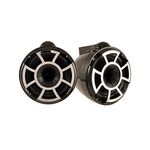 Wet Sounds Revolution Series 10 inch HLCD Wakeboard Tower Speakers - Black w/X Mount Kit