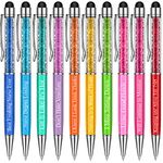 Nurse Pens for Work Funny Pens Black Ink Ballpoint Pens Nursing Pens for Nurse Doctor Teachers Students Women Men,10 Styles(10 Pieces)