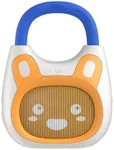 alilo Pocket Bunny Portable Kids Music Player, Musical Toys for Toddlers 1-3-5, Preloaded 120+ Stories/Music/Lullabies/White Noise,High Fidelity Sound Travel Bluetooth Speaker (with Strap and Ring)