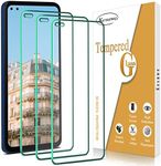 Kesuwe (3-Pack) Glass Screen Protector Compatible For Motorola Moto G 5G Plus, One 5G, One 5G UW 6.7-inch Tempered Glass, anti Scratch, Bubble Free, 2.5D Edge, 9H Hardness