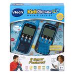 VTech KidiGear Walkie Talkies for Kids, Outdoor 65-foot Long Distance Walkie Talkies with Secure Digital Connection, Suitable for Boys and Girls 5+ years, Blue