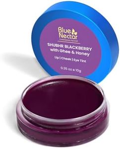 Blue Nectar Lip Tint Stain for Luscious Tinted Lips | Natural Blackberry Lip Moisturizer for Dry Skin | Organic Lip, Cheek & Eye Tint (10g)