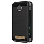 SmartLike Zebra Back Cover Case for Motorola Moto Z2 Play - Black