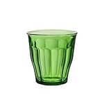 Duralex Picardie Green Glass Tumblers 8 Ounces (250 ml) Set of 4