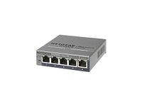 NETGEAR 5-Port Gigabit Ethernet Smart Managed Plus Switch (GS105Ev2) - Desktop, and ProSAFE Lifetime Protection