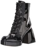Circus by Sam Edelman Women's Kia Ankle Boot, Black Patent, 5.5