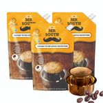 Mr South Filter Coffee Liquid Decoction - Pack Of 3 (100Ml Each) | Strong And Aromatic Filter Coffee, Arabica & Robusta Beans | Authentic South Indian Flavour | Medium Roasted