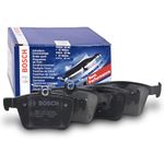 Bosch BP1503 - Brake Pads Car Rear Axle - Bosch Quality - Reduced Noise and Dust - ECE-R90 Certified - Copper-Free - 1 Set of 4 Pads