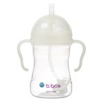 b.box Sippy Cup | Drink from any Angle | Fliptop, Weighted Straw, Leak Proof & Easy Grip | BPA Free, Dishwasher safe | From 6m+ | 240ml/8 oz (Glow)