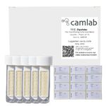 Camlab TTC/TTC Total Viable Count Dipslide Dip Tests With Sample Labels And QR Instructions Booklet Pack of 10