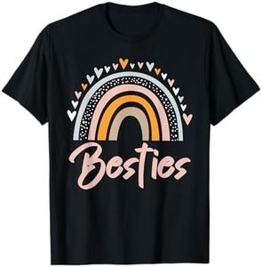 Besties BFF Heart Best Friends Bestie T-Shirt