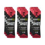 CrampFix Sports Shot, Prevents and Relieves Muscle Cramps, Leg, Calf, Hamstring Cramps, 9 Pack Easy Carry Sachet Shots, All Natural Raspberry (Packaging may vary)