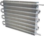 A-Team Performance - Aluminum Tube and Fin Universal Transmission Oil Cooler, 15-1/2" x 10" x 3/4"