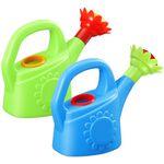 STOBOK Watering Can Toys, Kids Watering Kettles, 2pcs Garden Planting Tools for Kids Toddlers Children, Sand Beach Toys, Party Favors