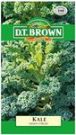 D.T. Brown Seeds - Kale Dwarf Green Curled - 300 Seed Pack