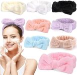 UMIKU 8 Pack Facial Headbands for W