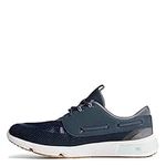 Sperry Men's 7 Seas 3-Eye Sneaker, Navy, 7.5 M US