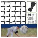 NQB Baseball Softball Backstop Nets - Heavy Duty Sports Nets, Sports Netting Barrier with 33FT Rope, Sport Nets for ‎Baseball Basketball Soccer Lacrosse Hockey