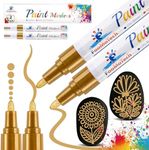 FooMoTech Gold Paint Pen Paint Mark