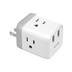 TROND 2 Prong to 3 Prong Outlet Ada