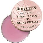 Burt's Bees 100% Natural Origin Goodness Glows Miracle Balm, softens Dry Skin -17g Tin, 1 Count