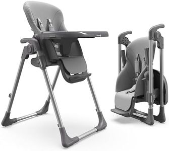 Venture Flare Compact Highchair, Adjustable seat, Multi Recline, Removable Tray, Lightweight and Portablehigh Chairs for Babies and Toddlers 6 Months Plus