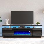 AMERLIFE Fireplace TV Stand with 36