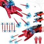 Set of 2 Spider Launcher Gloves, Spider Hero Gloves, Launcher Wrist Toy, Hero Launcher, Spider Gloves Spider Web Launcher, Super Spider Launch, Cosplay Glove Launcher