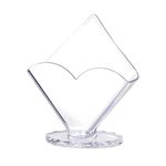 YFairy - Napkin Holder, Clear Acrylic, Paper Serviette Dispenser, Decorative Tissue Rack Box for Home Bar Hotel Dining Table Kitchen Counter