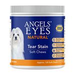 Angel's Eyes NATURAL Tear Stain Prevention Soft Chews for Dogs - 120 Ct - Chicken Formula (AENSC120D)