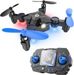 Holy Stone HS190 Foldable Mini Drone for Kids Beginners, RC Nano Quadcopter with Altitude Hold, 3D Flips, High Speeds Rotation, Headless Mode, Throw to Go, One Key Return, Great Gift Toys for Boys and